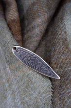 Load image into Gallery viewer, Pictish key pattern strap end based on various finds