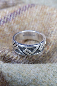 Pictish Key Pattern Ring