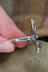 Burghead Fort Pictish Ring in Bronze or Sterling Silver