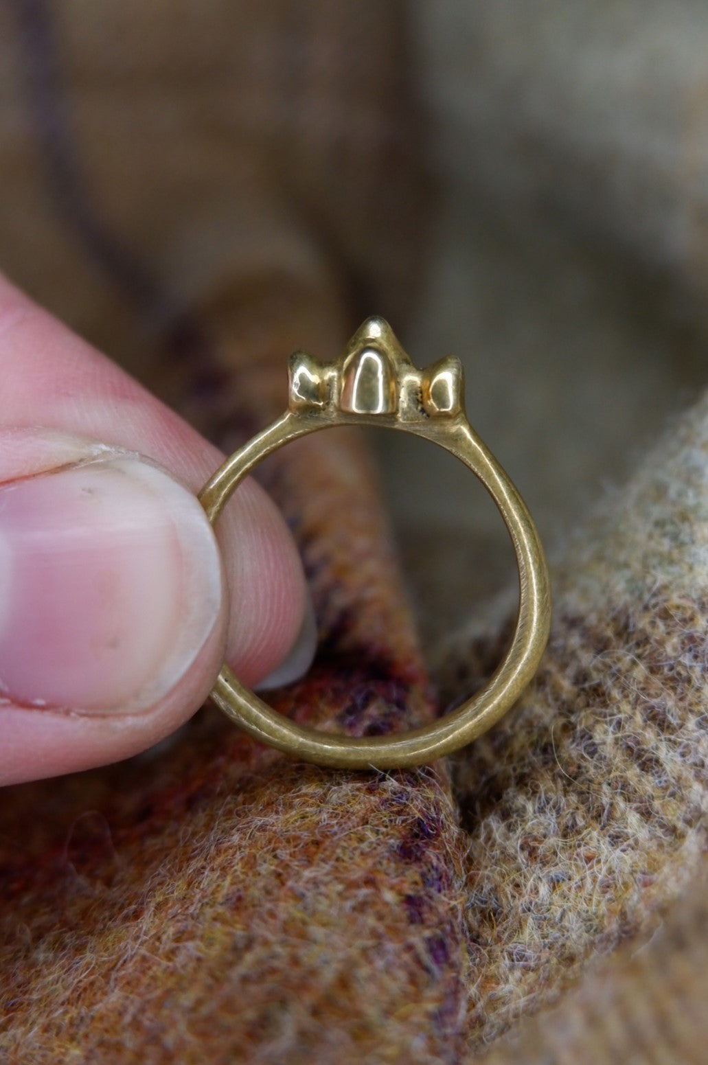 Brough of Birsay Pictish Ring in Bronze or Sterling Silver