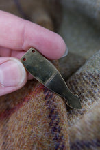 Load image into Gallery viewer, Anglo Saxon Trewhiddle style enamelled Strap end