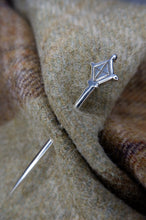 Load image into Gallery viewer, Fraserburgh kite pin in Bronze or Silver