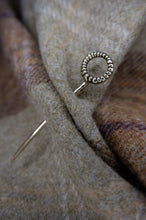 Load image into Gallery viewer, Orkney round headed pin in Bronze or Silver