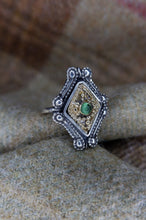 Load image into Gallery viewer, Iona Celtic or Pictish ring in silver and gold plating