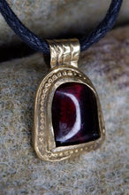 Load image into Gallery viewer, Anglo Saxon Ely Garnet pendant