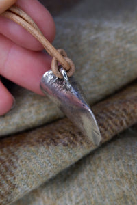 Votive socketed Axe Pendant in Sterling Silver or Bronze