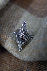 Burghead Pictish Ring in Bronze or Sterling Silver