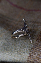 Load image into Gallery viewer, Burghead Pictish Ring in Bronze or Sterling Silver