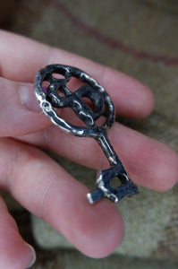 Viking Key pendant in Silver