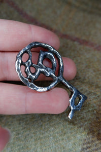 Viking Key pendant in Silver