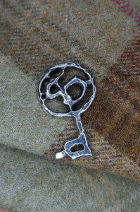 Viking Key pendant in Silver