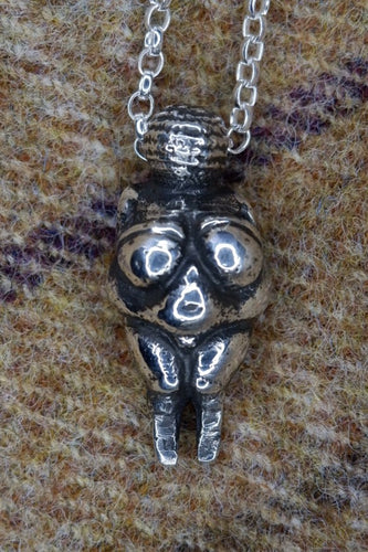 Willendorf Venus in Sterling Silver