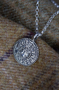 Athelstan Hammered Coin Pendant