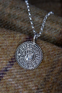 Athelstan Hammered Coin Pendant