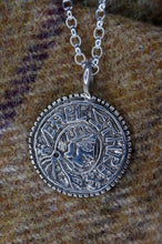 Load image into Gallery viewer, Athelstan Hammered Coin Pendant