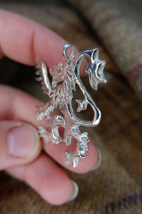 Rampant Lion Pendant - Large