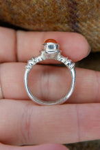 Load image into Gallery viewer, Roman Ring From Culbin Sands, Moray in Sterling Silver set with a Carnelian Stone