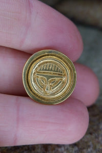 Anglo Saxon Button Brooch