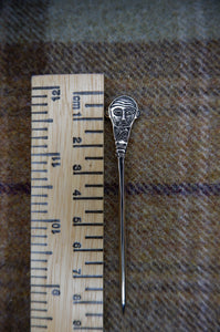 Pictish Golspie Pin - Sterling Silver or Bronze