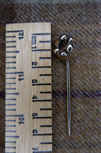 Sculptors Cave Rosette Headed Pin in Bronze