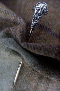 Pictish Golspie Pin - Sterling Silver or Bronze