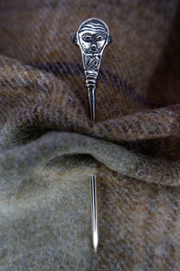 Pictish Golspie Pin - Sterling Silver or Bronze