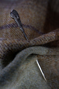 Pictish Golspie Pin - Sterling Silver or Bronze