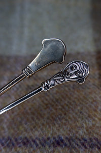 Pictish Golspie Pin - Sterling Silver or Bronze