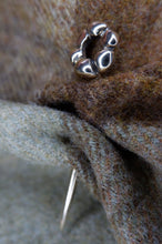 Load image into Gallery viewer, Sculptors Cave Rosette Headed Pin in Bronze