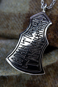 Anglo Saxon Rune Pendant from Suffolk