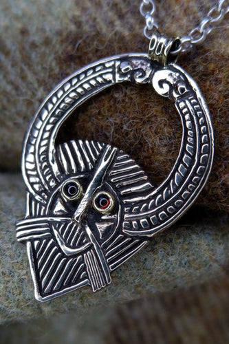 Woden Head Pendant