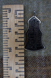 Anglo Saxon Rune Pendant from Suffolk