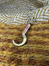 Load image into Gallery viewer, Tiny sickle pendant
