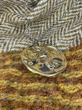 Load image into Gallery viewer, Llyn Cerrig Bach pendant in sheet brass