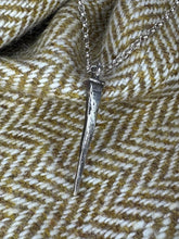 Load image into Gallery viewer, Coffin Nail Pendant in Silver