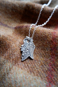 Beast of Bamburgh/Bebbanburg pendant in silver