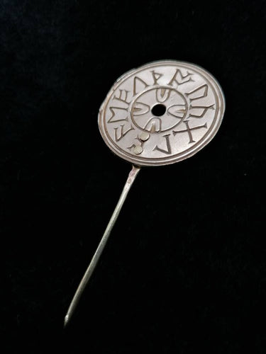 Anglo Saxon Malton pin or pendant in bronze or sterling silver