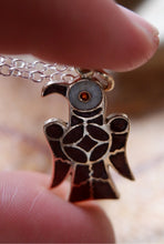 Load image into Gallery viewer, 9ct Gold Merovingian Eagle/Raven Pendant