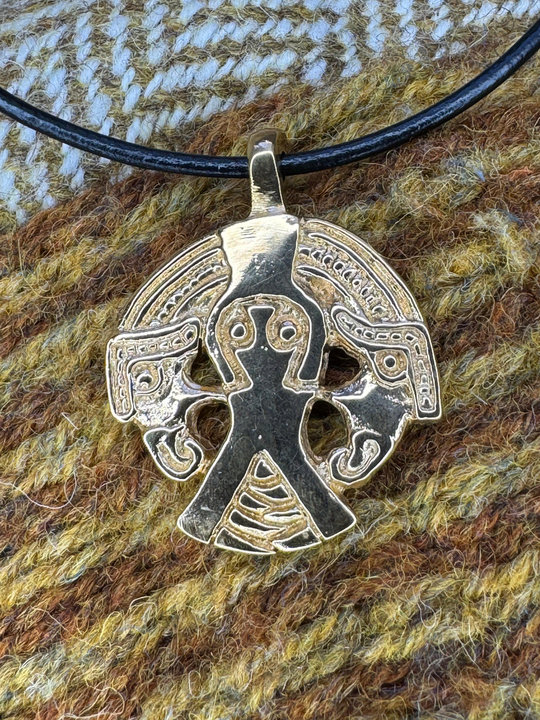 Saxon Ravens Pendant from Dorset