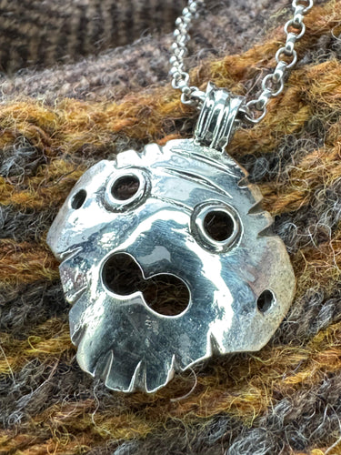 Anglo Saxon face pendant