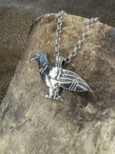Load image into Gallery viewer, Tyrie Raven Stone "Scurry" symbol pendant