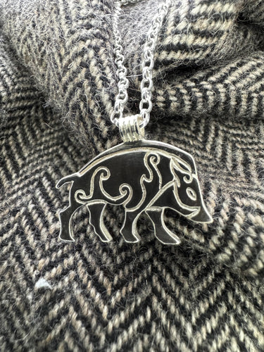 Pictish boar pendant