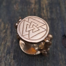 Load image into Gallery viewer, Anglo Saxon Nene River Ring in Sterling Silver or 9ct Gold