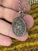 Load image into Gallery viewer, Offa Hammered Coin Pendant