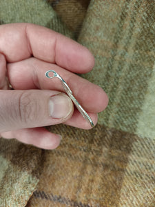 Pictish Style Selkie/Seal Pendant in Sterling Silver
