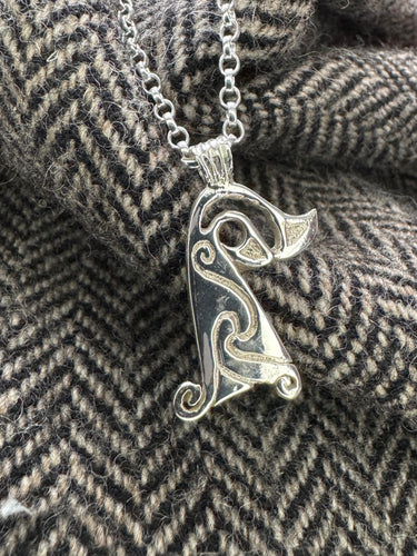 Pictish symbol from Dunnichen pendant