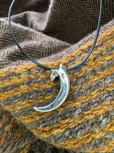 Silver Eagle talon pendant