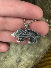 Load image into Gallery viewer, Pictish Badger Pendant