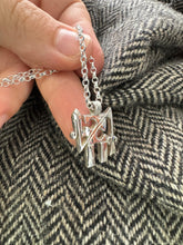 Load image into Gallery viewer, Tyrie Raven Stone symbol pendant