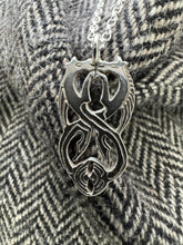 Load image into Gallery viewer, Pictish kelpie pendant in silver